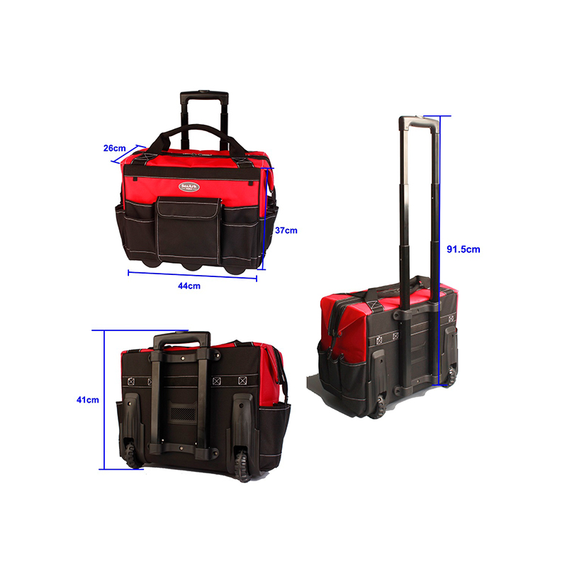 Multi-Pocket Heavy-Duty High-Capacity Trolley Tool Bag Multi-Pocket Heavy-Duty High-Capacity Trolley Tool Bag