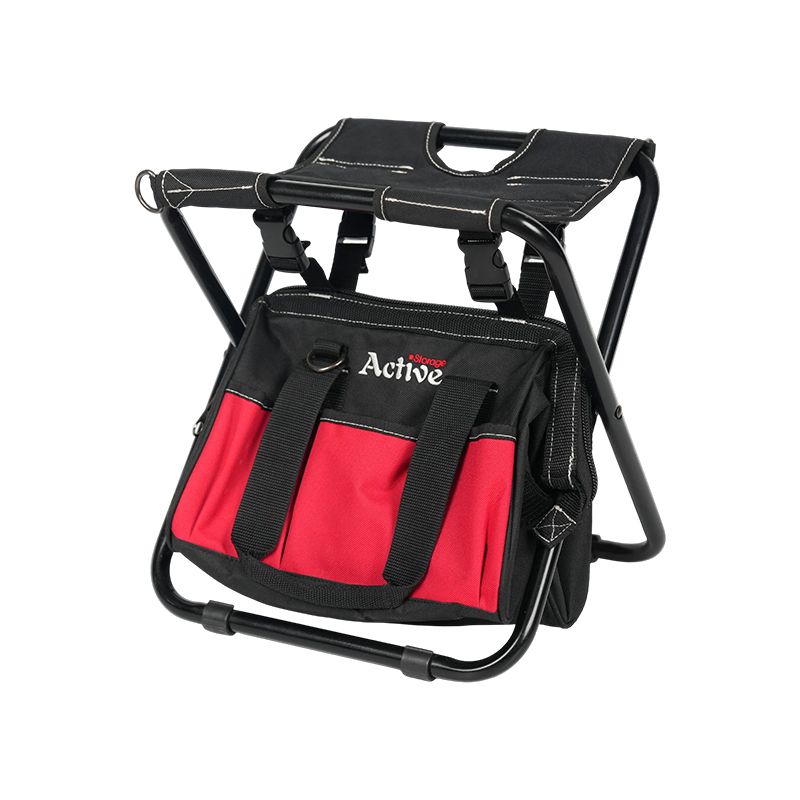 Foldable Tool Bag with Seat Detachable Storage Tote Bag Foldable Tool Bag with Seat Detachable Storage Tote Bag